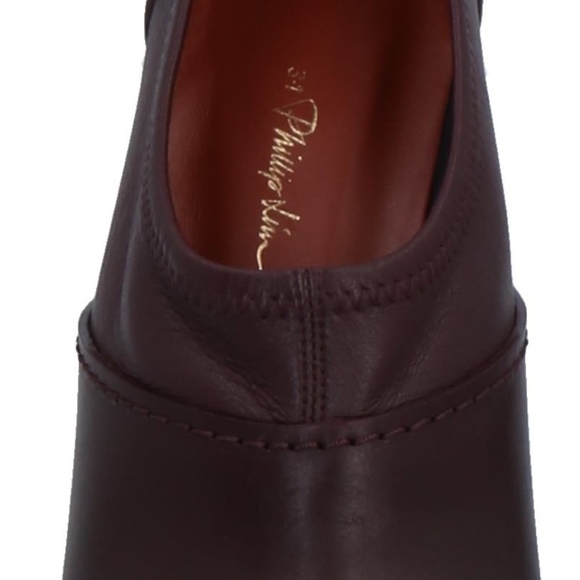 3.1 Phillip Lim Kyoto Ankle Boot NIB! Purple MALBEC - Picture 4 of 8